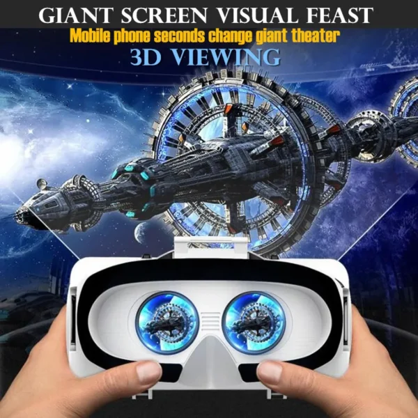 Casque VR 3D pour Smartphone – Écran Géant IMAX, Films et Jeux VR, Compatible Manette Bluetooth – Image 5