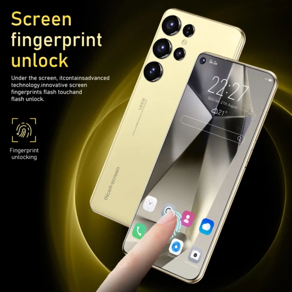 New S25 Ultra Smart phone 7.3 inch Full Screen 4G 5G Cell Phone 22TB+2TB 7800mAh Mobile Phone 108MP Cam Global Version Celulares – Image 5