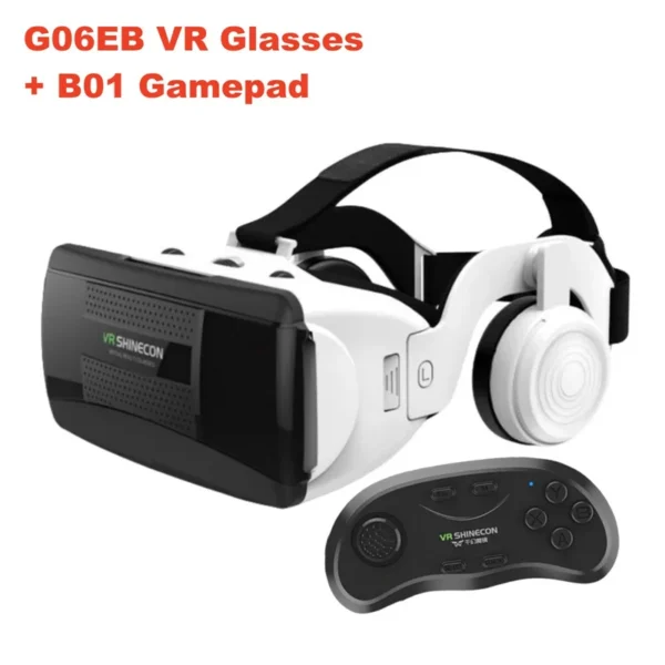 Casque VR 3D pour Smartphone – Écran Géant IMAX, Films et Jeux VR, Compatible Manette Bluetooth – Image 7