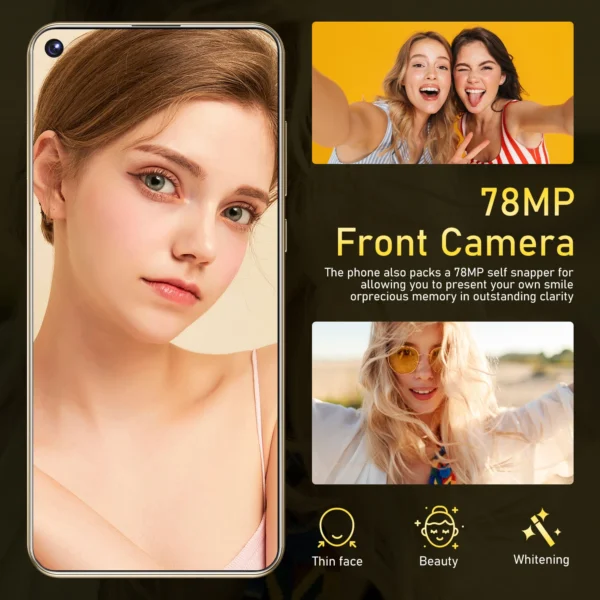 New S25 Ultra Smart phone 7.3 inch Full Screen 4G 5G Cell Phone 22TB+2TB 7800mAh Mobile Phone 108MP Cam Global Version Celulares – Image 2