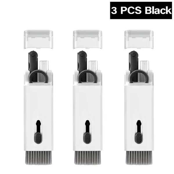 Kit Nettoyage 7-en-1 Clavier, Écouteurs, Écran – Brosse, Stylet, Outils Antistatiques – Image 14