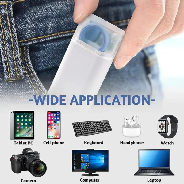 7-in-1 Keyboard Cleaning Kits Airpods Cleaner Headset Cleaner Pen Laptop Screen Cleaning Bluetooth Earphones Cleaning Kit – Image 6