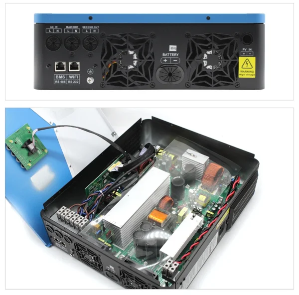 Onduleur Solaire Hybride EASUN POWER 7kVA 48V MPPT 110A, WiFi, 450V Max PV" – Image 5