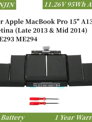 Batterie Neuve A1494 / A1417 pour Apple MacBook Pro 15" A1398 (2012, 2013, 2014) + Kit d'Installation
