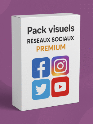 🔹 Pack visuels Réseaux Sociaux Premium